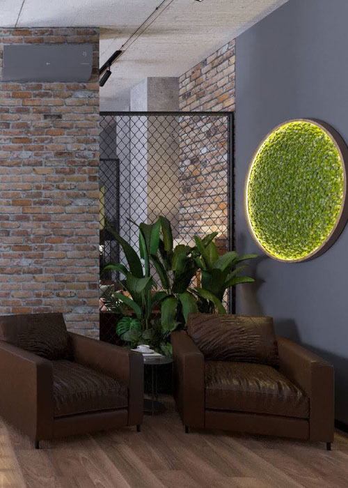 дизайн офісу в стилі лофт