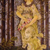 Фрагмент картини Ботічеллі(копія)