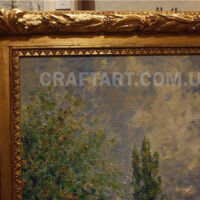 фрагмент позолоченої рамки