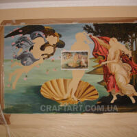 Художній розпис стін (Ботічеллі) в процесі