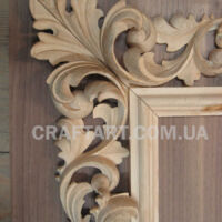кут різьбленої рамки