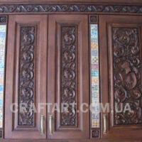 готична різьблена кухня