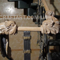 риби різьба в дубі