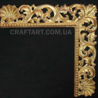 фрагмент позолоченої рамки
