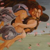 Художній розпис стін (фрагмент)