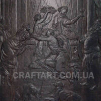 художня різьба ( морений дуб)