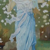 Живопис(Hans Zatzka Копія) в процесі