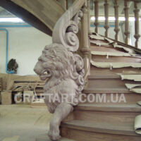 монтаж на сходи лева