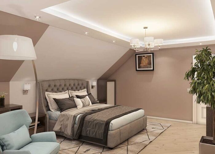 Дизайн будинку спальня 1