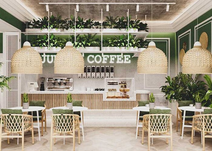 дизайн інтер’єру ресторану, кафе, бару